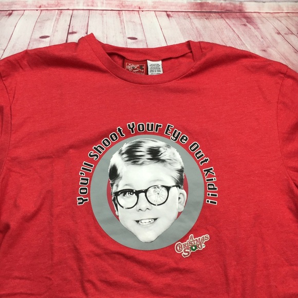 ➡️Authentic A Christmas Story Ralphie Tee Men’s Size XLarge - Picture 5 of 7